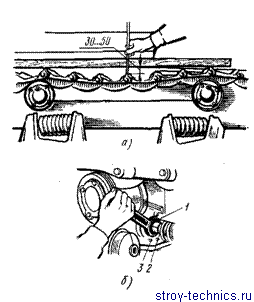 Натяжка гусеницы ДТ 75. Натяжение гусеничной цепи трактора ДТ-75. Регулировка натяжения гусеницы ДТ 75. Натяжитель гусеницы ДТ-75.